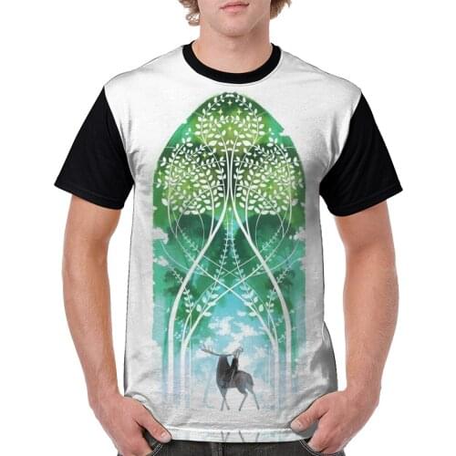 Dragon Age Inquisition T Shirt DAI-The Emerald Graves T-Shirt Polyester Male Tee Shirt Basic Graphic Tshirt