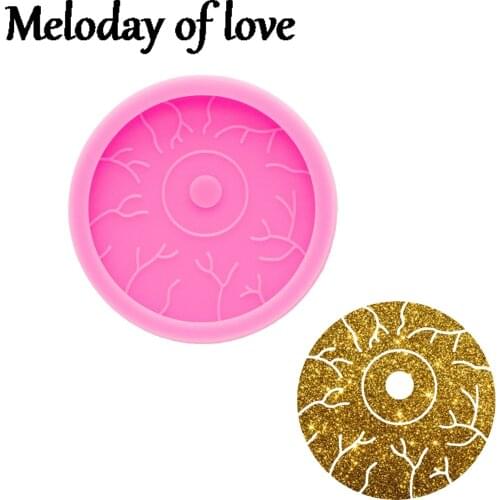 Glossy Eyeball Epoxy Resin Molds for Phone Grip, Eye Resin Crafting Mold Art Diy, Epoxy Resin Jewellery Silicone Mould DY1007