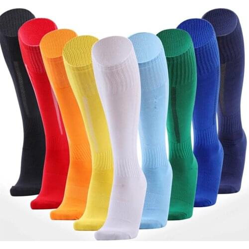 Men Women Summer Soccer Socks Thin Sports Stockings Leg Knee High Volleyball Football Basketball Long Socks Breathable Wholesale