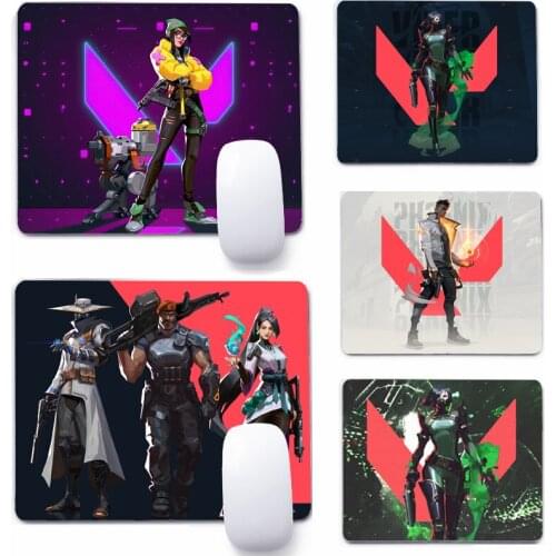 Shooting game Valorant Game Mouse Pad Non-Slip Rubber Base Waterproof Office Mouse Pad Deskpad Desk Mats