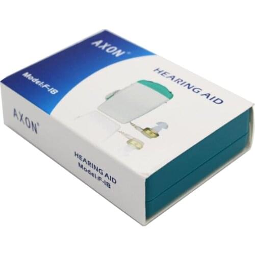 AXON F-18 Hearing Aid Mini Pocket In Ear Wired Volume Adjustable Sound Voice Amplifier Health Ear Care Enhanced Hearing Aids