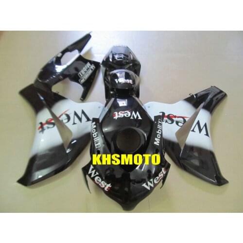 Injection Mold Fairing kit for CBR1000RR 08 09 10 11 CBR1000 CBR1000RR 2008 2011 White black Fairings set +gifts ZF55