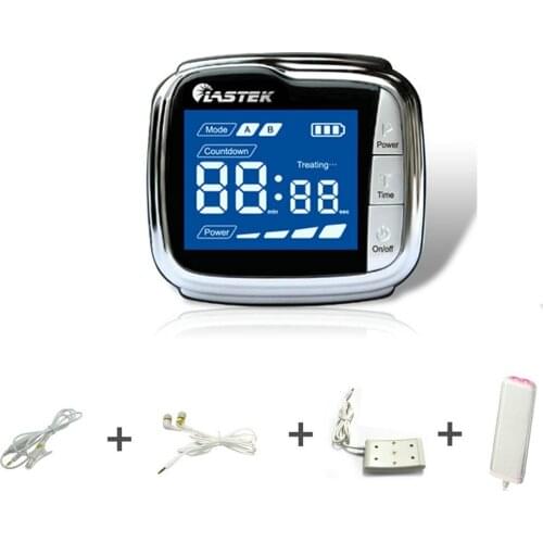 Multi-function 650nm Semiconductor Laser Purify Blood Wrist Type Lower Blood Pressure Blood Glucose Rhinitis Therapy Instrument