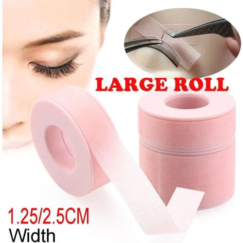False Eyelashes Extension Tape Professional Anti-allergy Breathable Micropore Fabric Eye Lashes Grafting Tools