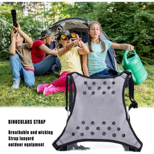 22X17X2cm Outdoor Adjustable Binocular Carrier Elastic Durable Shoulder Straps Optics Accessories for Binoculars and Camera