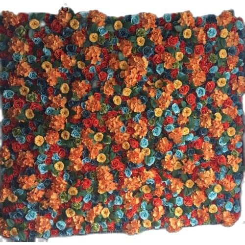 TONGFENG 10pcs/lot Wedding 3D flower wall panel flower runner wedding Artificial silk rose peony wedding backdrop decoration