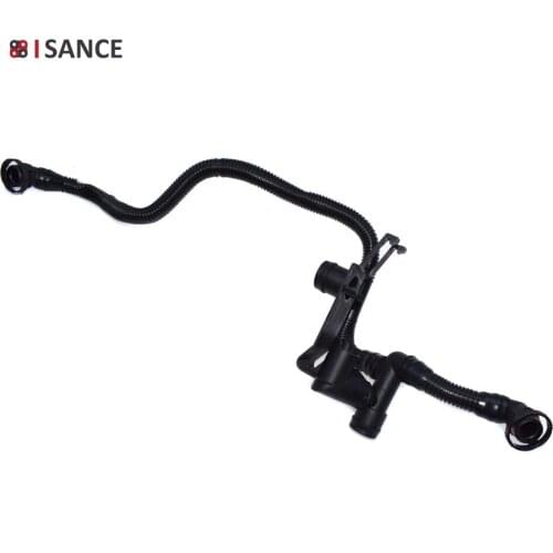 ISANCE Crankcase Breather Hose Vent Valve 06C103217H 06C103217D 06C103235A For Audi A4 A4 Quattro A6 A6 3.0 2002 2003 2004 2005