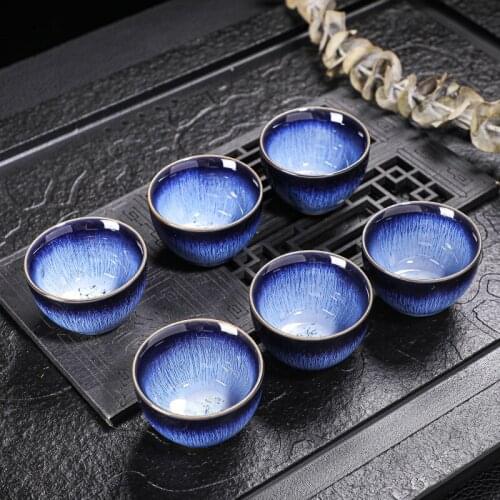 NEWYEARNEW 1piece Retro Kung Fu single Set Ceramic Tureen High Quality Drinkware Tea Cup Business Gift Tableware