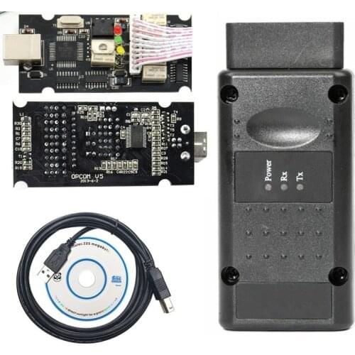 10PCS/LOT Newest OP-COM V1.99 Opel CANBUS Code Reader OPCOM 2018 Professional Diagnosis For Opel OBD2 Scanner OPCOM 1.99 OP COM