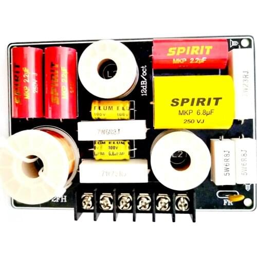 200W Crossover Filter 2Way 2Unit Audio Speaker Frequency Divider Board