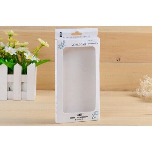 White box with handle PVC window for baby clothes packaging Custom cardboard gift boxes with clear window ---PX10291