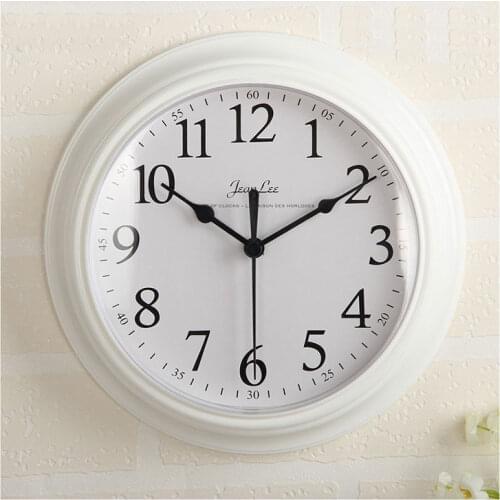 Silent White Wall Clock Bathroom Modern Waterproof Wall Clocks Household Creative Office Kitchen Secret Stash Saat Home Decor