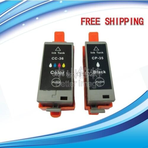 INK WAY Free Shipping 2 SETS of compatible ink cartridge BCI-19BK BCI-19C for PLXUS IP100 MINI260 MINI360