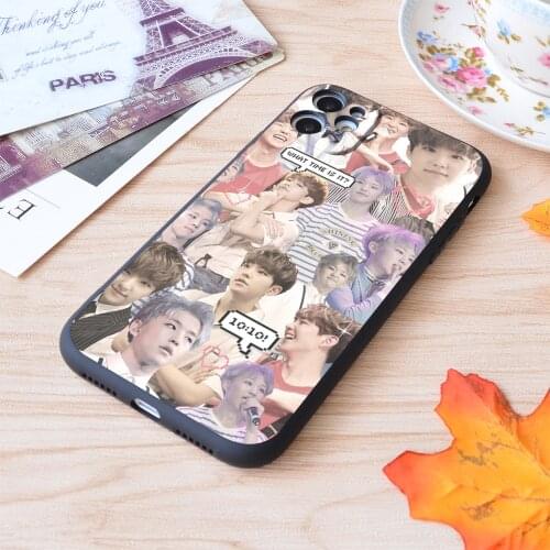 For iPhone Hoshi Collage Ver. 2 Print Soft Matt Apple iPhone Case