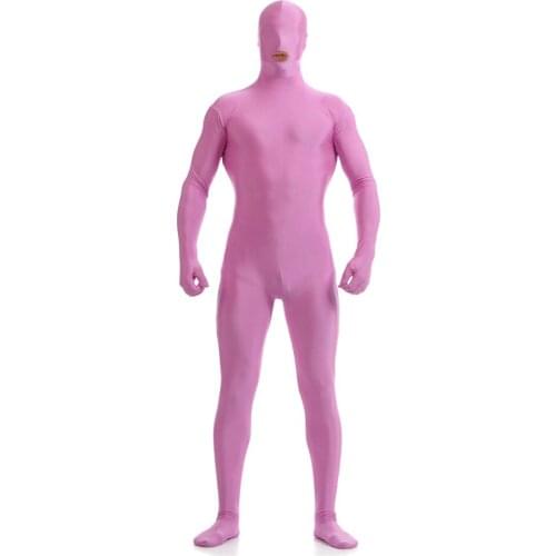 Halloween Christmas performance costume cosplay full bodysuit tights zentai open mouth