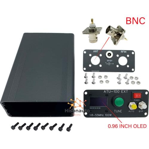Hisonauto ATU-100 shell ATU100 case ATU100 box 1.8-50MHz DIY Kits mini Automatic Antenna Tuner