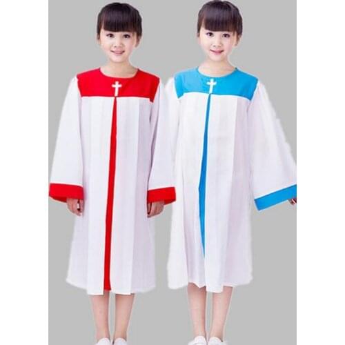 Hot 2017 Halloween Cosplay Costumes Kids Performance Clothing Christian clothing Poetry class Costume children Nun sister Dress