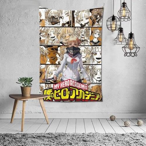 Creative Home Decor With Popular Animated My Hero Tapestry Wall Hangings