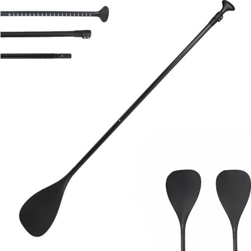 Lightweight 3 Pieces Adjustable Carbon fiber Stand Up Paddle SUP Paddle