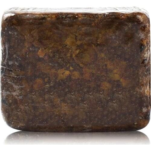 Natural 100% African Black Soap Magic Anti Taches Acne Body Treatment Bath Rebelles Body 110g Soap Beauty Care Skin R6M9