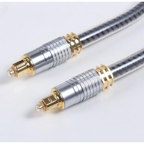 Optical Audio Cable OD8.0 Digital SPDIF Fiber Optic Toslink to toslink Audio Cable from EMK