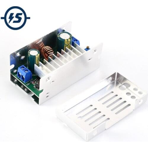 Step UP Converter Boost Module DC-DC 200W High Power Supply Module 6V-35V to 7V-55V With Aluminum Alloy Case Adjustable