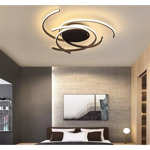 Nordic led ceiling light Bedside Aluminum Living Room Ceiling Lamp Fixtures luminaria ceiling light fans ceiling lamp