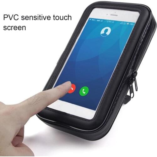 Motorcycle Tank Bag Phone Holder Package Navigation Bracket Touch Screen Waterproof Anti-drop Adjustable Bag Fit Moto Bicyele