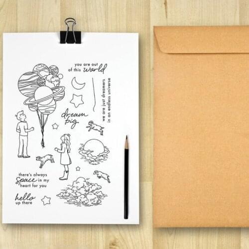 Balloon Seal Stamp with Cutting Dies Stencil DIY Scrapbooking Embossing Photo Album Decor Paper Card Wholesales