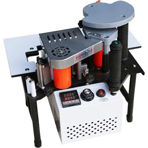 1200W Edge Banding Machines Manual Edge Banding Double Sided straight curve Wood Cut Adjust Speed Portable Edge Bander 110V 220V