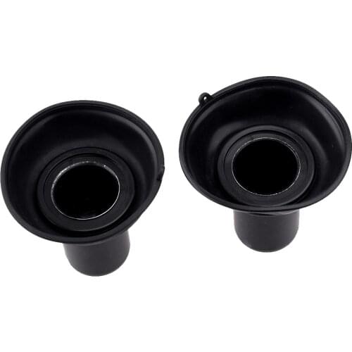 2Pcs Carburetor Plunger Diaphragm Membrane Black Fit For Honda Shadow 1100 VT1100B VT1100C2 VT1100A VT1100CL VT1100C VT1100C2