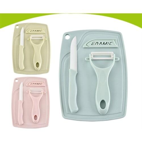 3pcs/set Chopping Blocks Tools PP Plastic Heat Resistant Fruit Cutting Boards Kitchen Knives & Accessories Kitchen Tools