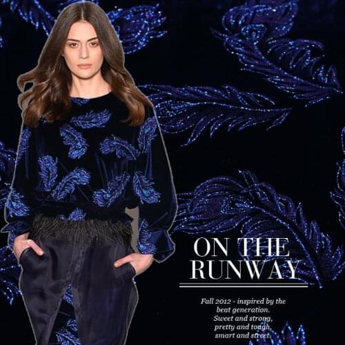 Bronzed silk velvet fabric silk fabric for dress cheongsam clothing burnout velvet fabric wholesale silk cloth