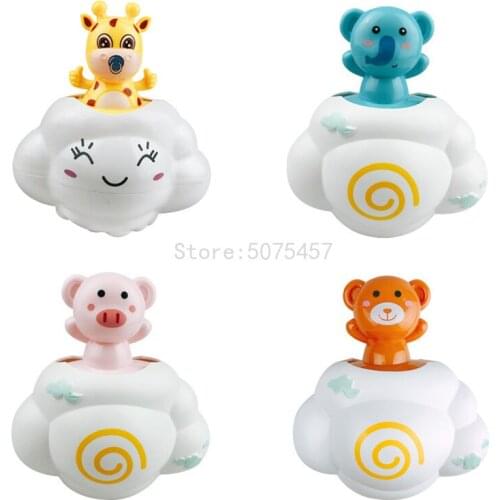 Baby Bath Toy Kids Cute Pig Elephant Clockwork Water Spray Sprinkler Bathroom Sprinkling Shower Swimming Water Toys Kids Gift