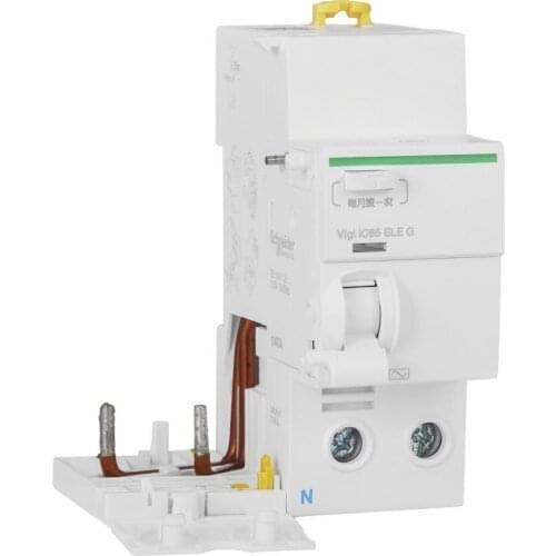 Vigi iC65 ELE Electronic Instantaneous Residual Current Action Protection Accessories 2P 63A 30mA with overvoltage protection