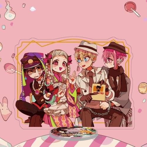 Toilet Bound Stand Toy Figures Jibaku Shounen Hanako Kun Nene Yashiro Anime Acrylic Desk Decor Collection Model Doll Gifts