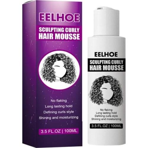 100ml Hair Conditioner Curl Enhancer Elastin Hair Volumizing Gel Curls Dedicated Elastin Element Curling Hair Styling