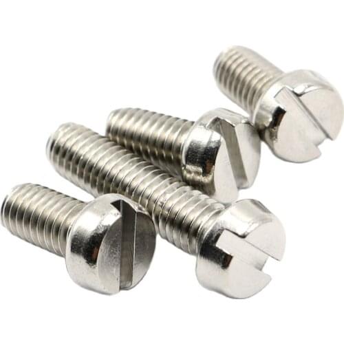 M1.6 m2 m3 m4 Slotted Drive Sems Screws , 304 Stainless Steel Slotted Bolt ,A040