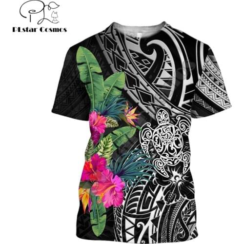 Pohnpei Polynesian Tribe Turtle Tattoo 3D Printed Men t shirt Summer Fashion Harajuku short Sleeve Tee shirts Unisex tops TX-2