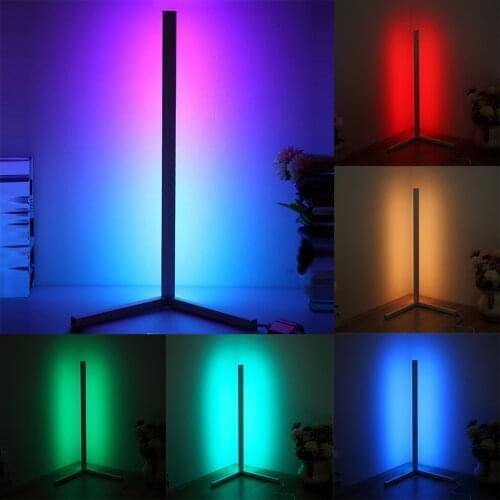 52CM RGB LED Floor lamp Bedroom Bedside Decoration Floor Light Living Rom Art Decor Indoor Atmospheric Standing Stand Lighting