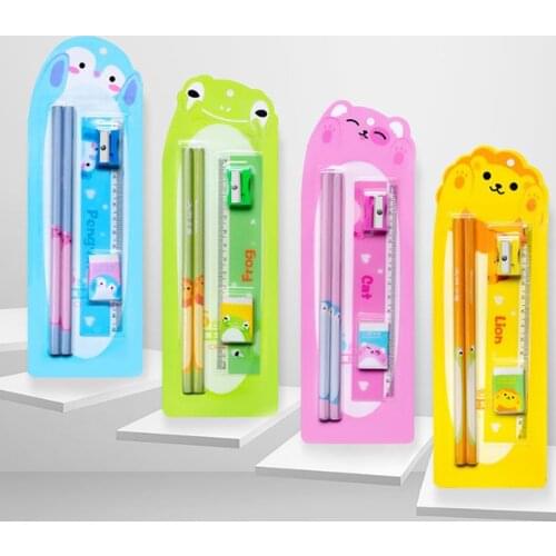 New Blender and Burnisher Pencil Set for school Student writing drawing pencil set crayons sketch graphite lapices school items