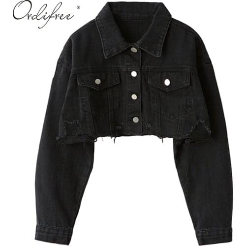 Ordifree Womens Denim Jackets