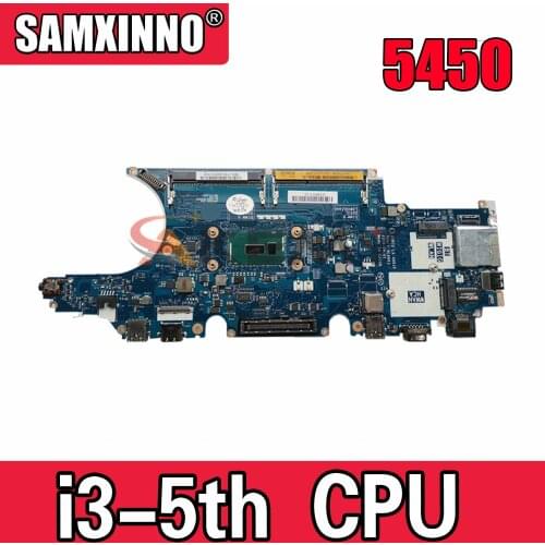 Original Laptop motherboard For DELL Latitude 5450 i3-5010U CN-0HV9MP 0HV9MP LA-A901P SR23Z DDR3 Mainboard perfect work