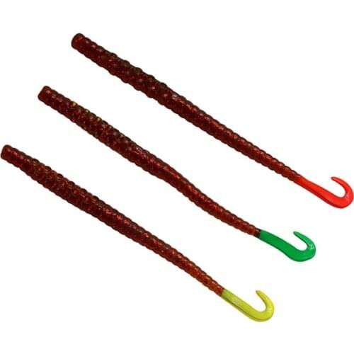 POETRYYI worm Soft Lures 15cm 5g 1pcs/lot Fishing Artificial Silicone Bass Pike Minnow Swimbait Jigging Plastic Baits