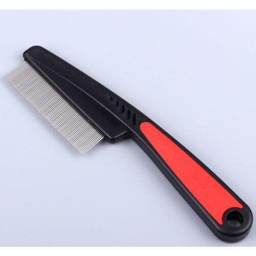 Pet Comb Lice Brush Pet Supplies Cat Dog Comb Hair Fur Removal Brush Flea Comb Dogs Cats Pet Grooming Fine-tooth Cleaning Tool