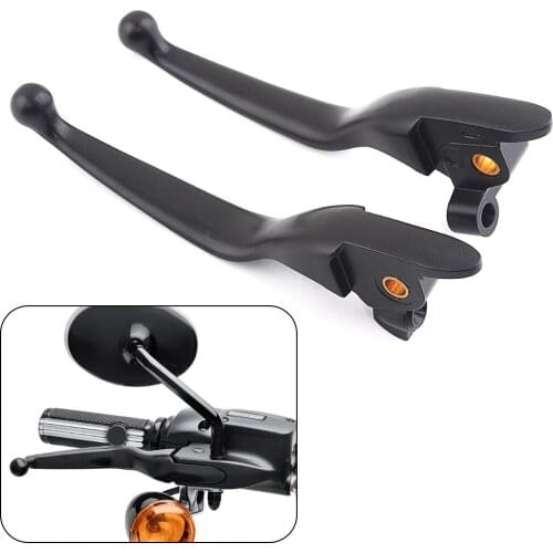 Motorcycle Handlebar Control Levers Clutch Brake Levers For Harley Touring Street Road Electra Glide CVO Ultra 17+ Trike 19