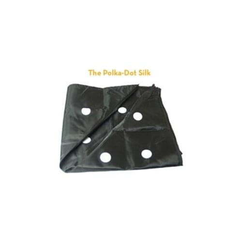 45*45cm The Polka-Dot Silk Magic Tricks Close Up Magia Scarf Magie Magician Stage Gimmick Props Illusion Magicians