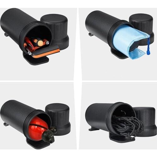 Motocross Universal Waterproof Tool Tube Multifunctional Storage Bucket Personalized Trunk Tool Repair Box Modification