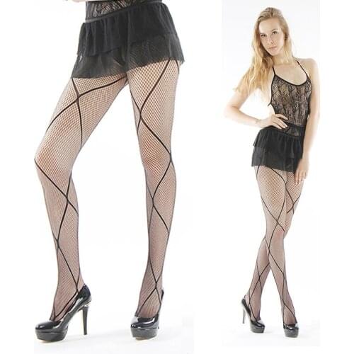 2019 hot fashion Sexy black tights Florentine Lace hose pantyhose stockings women sexy tights