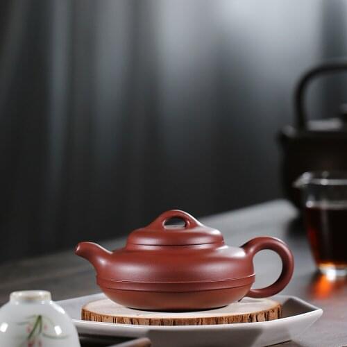 300cc Chinese Yixing Zisha Teapot Handmade Xianyuan Purple Clay ZiNi Tea Pot by Lu Weiping